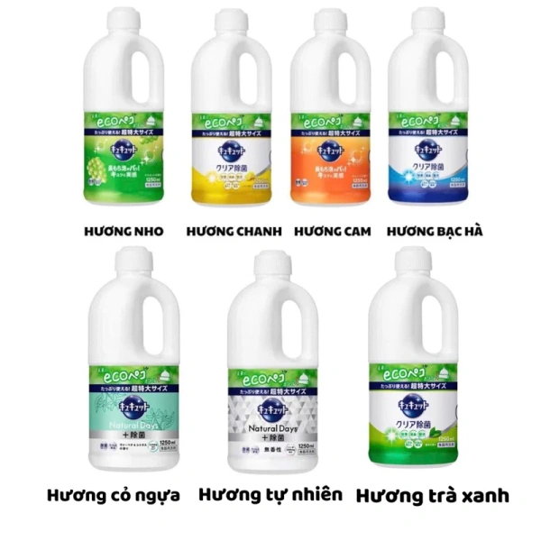 Nhờ công thức surfactant mạnh, nước rửa bát KAO có khả năng phá vỡ liên kết giữa dầu mỡ và bề mặt đồ dùng nhanh chóng. (Ảnh 2)