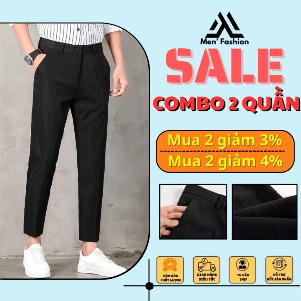 Quần âu nam vải không nhăn mang lại sự thoải mái bất ngờ trong những buổi họp kéo dài - Ảnh 1