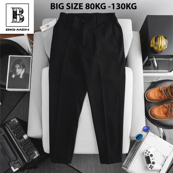 Quần tây dài bigsize nam: khi lưng thun tạo nét lịch lãm nhưng lại ảnh hưởng tới sự thoải mái sau giờ làm việc - Ảnh 1