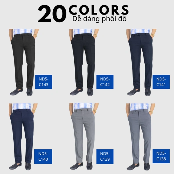 Quần tây nam slimfit nhẹ như gió tạo dáng thon, nhưng giặt thường lại làm mất độ co giãn nhanh chóng - Ảnh 2