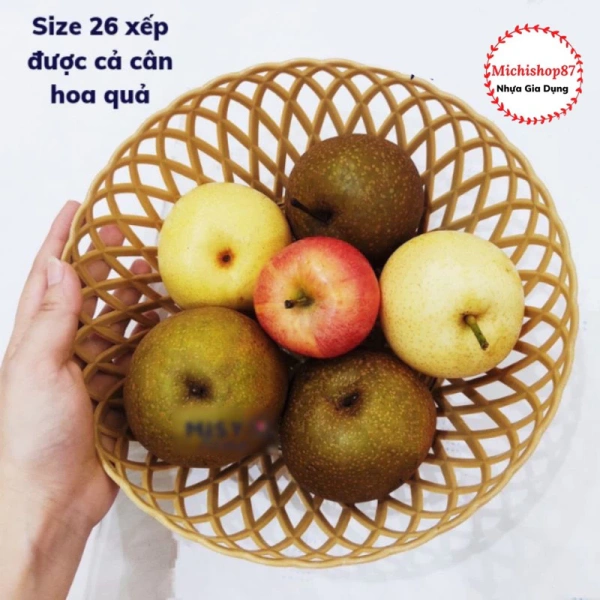 Đối với những người đang tìm kiếm giải pháp lưu trữ đa năng, Combo 5, 10 Rổ tròn mây 3 size là một lựa chọn hợp lý. (Ảnh 4)