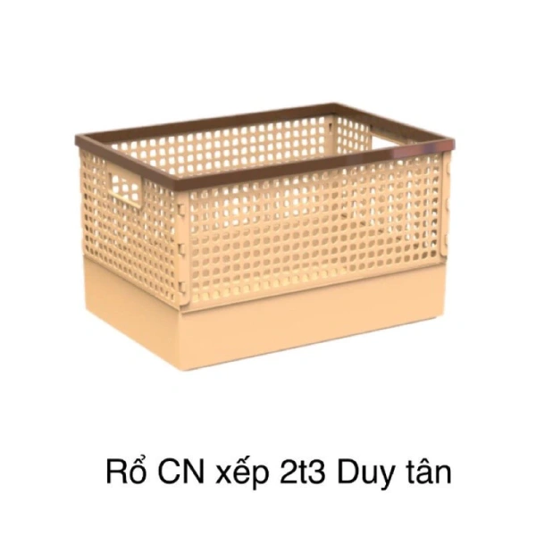 Không chỉ dùng trong tủ quần áo, rổ Duy Tân còn phù hợp cho việc cất giữ văn phòng phẩm, đồ dùng nhà bếp hay đồ chơi trẻ em nhờ các lỗ thông gió và tay nắm tiện lợi. (Ảnh 4) Không chỉ dùng trong tủ quần áo, rổ Duy Tân còn phù hợp cho việc cất giữ văn phòng phẩm, đồ dùng nhà bếp hay đồ chơi trẻ em nhờ các lỗ thông gió và tay nắm tiện lợi. (Ảnh 4)