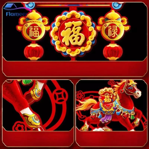 Không chỉ màu sắc, vị trí treo chuỗi cũng ảnh hưởng lớn đến cảm nhận không gian. (Ảnh 3)