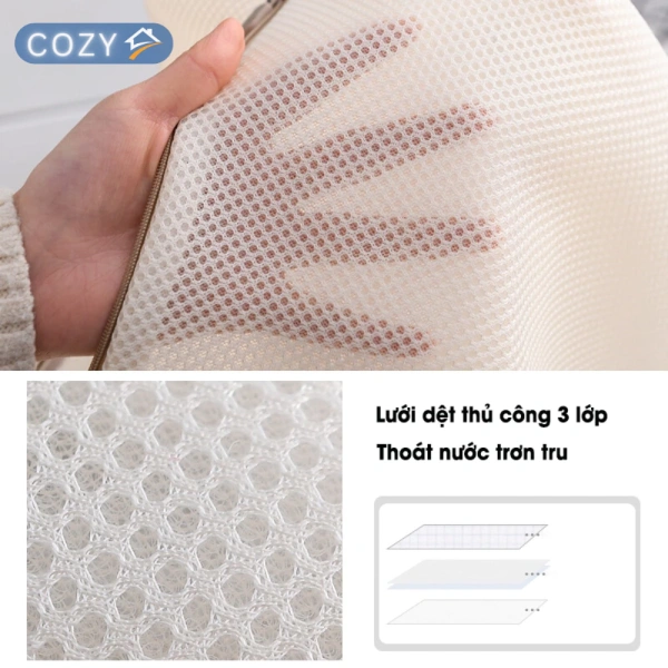 Rối rắm trong máy giặt khiến người dùng nhận ra giá trị của túi lưới có khóa kéo bảo vệ quần áo. - Ảnh 3