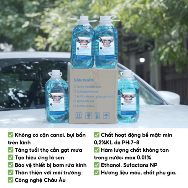 Một lựa chọn đáp ứng phần lớn tiêu chí trên là Nước Rửa Kính Ô Tô Dung Dịch Lau Kính Chống Bám Nước Chống Bụi Cao Cấp. (Ảnh 4) Một lựa chọn đáp ứng phần lớn tiêu chí trên là Nước Rửa Kính Ô Tô Dung Dịch Lau Kính Chống Bám Nước Chống Bụi Cao Cấp. (Ảnh 4)
