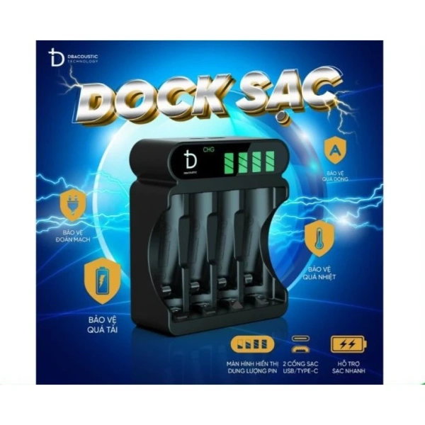 Trong trường hợp này, việc đầu tư vào một bộ sạc mới – như Combo dBacoustic C4000L – kèm theo các viên pin mới sẽ giúp bạn duy trì hiệu quả công việc và tránh những phiền toái không cần thiết. (Ảnh 5)