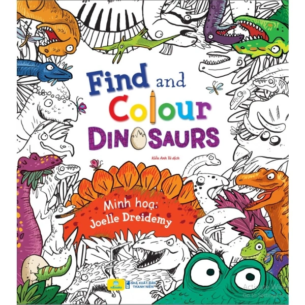 Dù Sách - Find and Colour (Quarto Group - Sách bản quyền USA) được thiết kế chủ yếu cho trẻ em, nhưng các yếu tố kỹ thuật in ấn của nó cũng phản ánh xu hướng chung của thị trường sách tô màu hiện đại. (Ảnh 3) Dù Sách - Find and Colour (Quarto Group - Sách bản quyền USA) được thiết kế chủ yếu cho trẻ em, nhưng các yếu tố kỹ thuật in ấn của nó cũng phản ánh xu hướng chung của thị trường sách tô màu hiện đại. (Ảnh 3)