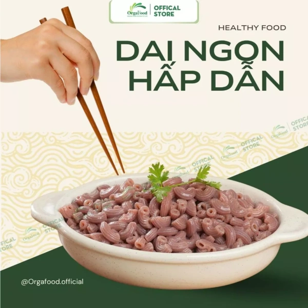Bún gạo lứt được làm từ gạo lứt nguyên hạt, tức là phần cám và mầm gạo không bị tách ra trong quá trình xay. (Ảnh 2)