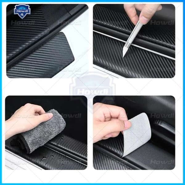Dải dán da sợi carbon được sản xuất từ sợi carbon 3D chất lượng cao, mang lại độ bền và tính năng chịu nhiệt xuất sắc. (Ảnh 2) Dải dán da sợi carbon được sản xuất từ sợi carbon 3D chất lượng cao, mang lại độ bền và tính năng chịu nhiệt xuất sắc. (Ảnh 2)
