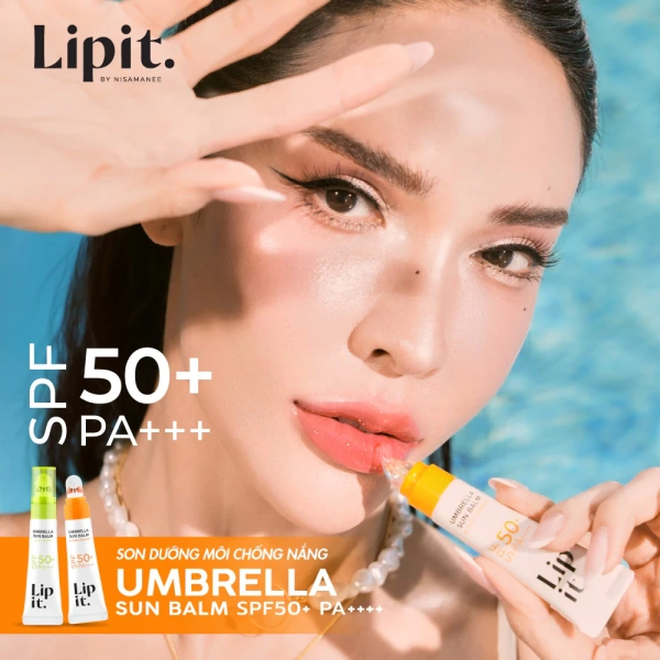 UV (tia tử ngoại) không chỉ gây hại cho da, mà còn ảnh hưởng đến môi vì lớp da mỏng, không có tuyến bã nhờn để bảo vệ tự nhiên. (Ảnh 2)