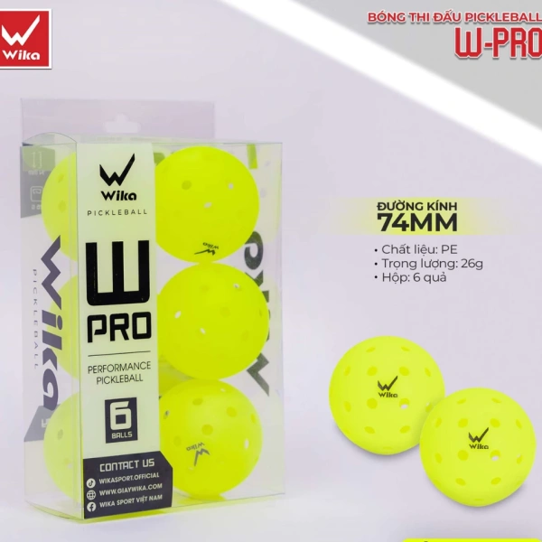 Trên bề mặt bóng Pickleball, 40 lỗ được khoan chính xác không chỉ mang tính thẩm mỹ mà còn góp phần tạo ra lực khí động học ổn định. (Ảnh 3) Trên bề mặt bóng Pickleball, 40 lỗ được khoan chính xác không chỉ mang tính thẩm mỹ mà còn góp phần tạo ra lực khí động học ổn định. (Ảnh 3)