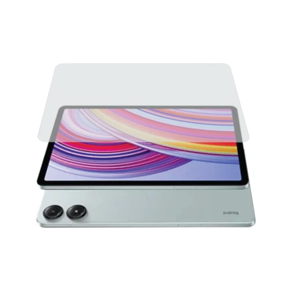 Sau một năm dùng phim bảo vệ hydrogel, Redmi Pad Pro vẫn giữ độ trong suốt nhưng xuất hiện những vệt mờ khó nhận ra - Ảnh 5