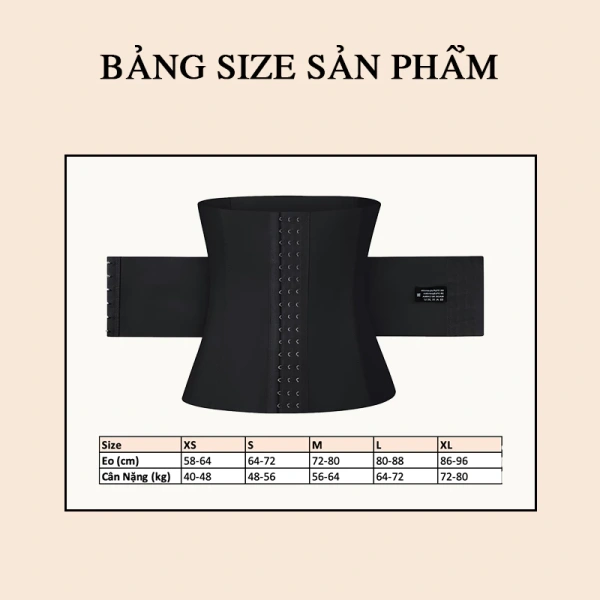 Đai giảm vòng bụng thường hoạt động bằng cách áp lực nhẹ lên vùng bụng và cơ bụng, hỗ trợ người dùng duy trì tư thế thon gọn. (Ảnh 2) Đai giảm vòng bụng thường hoạt động bằng cách áp lực nhẹ lên vùng bụng và cơ bụng, hỗ trợ người dùng duy trì tư thế thon gọn. (Ảnh 2)