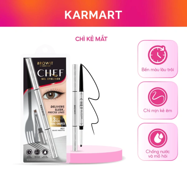 Sau một tuần dùng chì kẻ mắt 2 trong 1, sắc nét kéo dài suốt ngày nhưng khả năng chống nước vẫn còn giới hạn - Ảnh 1 Sau một tuần dùng chì kẻ mắt 2 trong 1, sắc nét kéo dài suốt ngày nhưng khả năng chống nước vẫn còn giới hạn - Ảnh 1