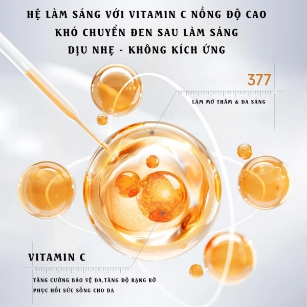 Serum trắng da chứa vitamin C và arbutin: Khi độ ẩm tăng lên, làn da sáng hơn và cảm giác căng bóng bất ngờ - Ảnh 3