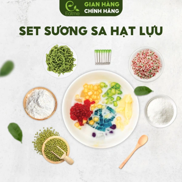 Set nguyên liệu chè hạt lựu giúp bữa ăn nhanh gọn, nhưng hương vị vẫn giữ nét truyền thống đầy đậm đà - Ảnh 1