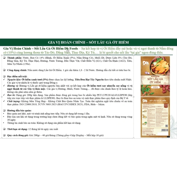 Những so sánh này cho thấy sản phẩm của Dh Foods không chỉ mang lại tiết kiệm thời gian mà còn đáp ứng yêu cầu “không chất bảo quản, không màu tổng hợp”, phù hợp với người tiêu dùng quan tâm tới sức khỏe. (Ảnh 4)
