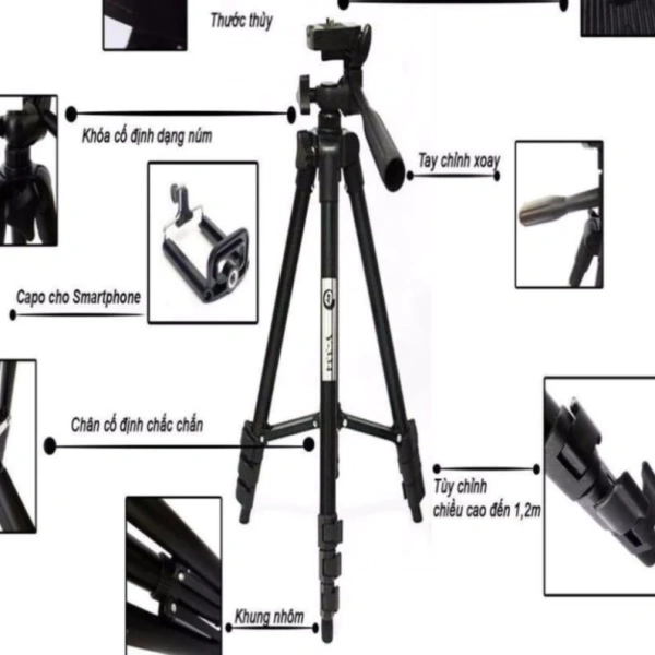 Hiện nay, trên thị trường có ba loại chính được sử dụng làm chân gậy tripod: nhôm thuần, hợp kim magie (magnesium alloy) và carbon fiber. (Ảnh 4) Hiện nay, trên thị trường có ba loại chính được sử dụng làm chân gậy tripod: nhôm thuần, hợp kim magie (magnesium alloy) và carbon fiber. (Ảnh 4)
