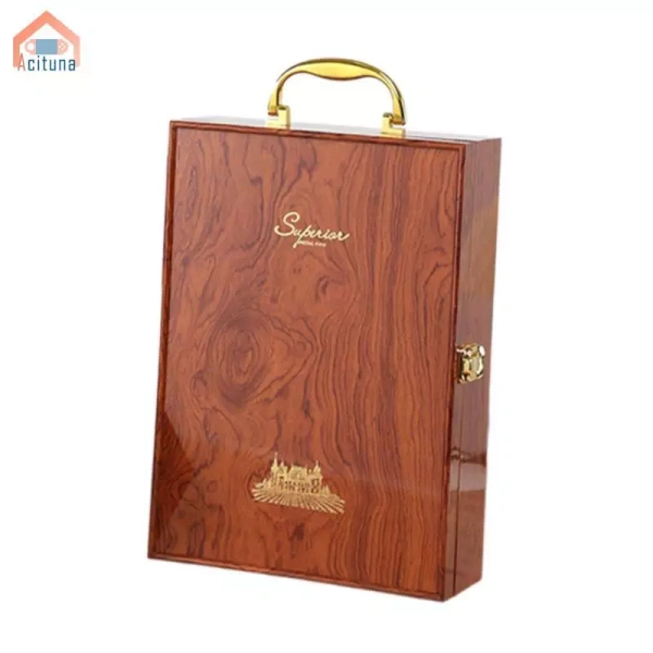 Sự bất ngờ khi khám phá độ kín và thẩm mỹ của hộp rượu vang đỏ gỗ trong ngày cưới - Ảnh 1 Sự bất ngờ khi khám phá độ kín và thẩm mỹ của hộp rượu vang đỏ gỗ trong ngày cưới - Ảnh 1