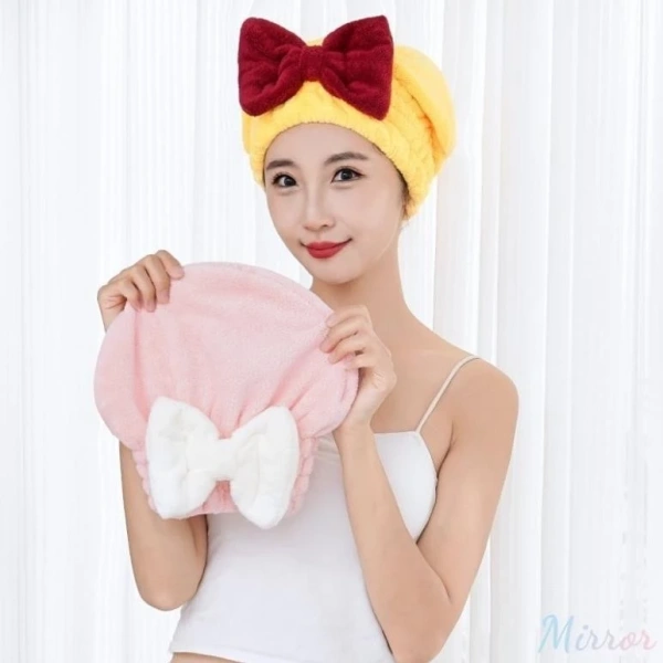 Sự bất ngờ khi khăn ủ tóc có nơ lớn không thấm hút như quảng cáo - Ảnh 5 Sự bất ngờ khi khăn ủ tóc có nơ lớn không thấm hút như quảng cáo - Ảnh 5