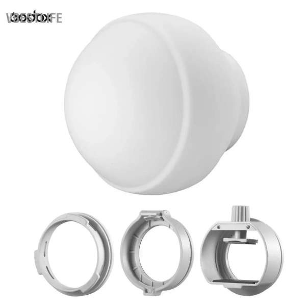 Godox ML‑CD15 là bộ khuếch tán vòm được thiết kế với ba bộ chuyển đổi đa dạng, hỗ trợ đa số thiết bị flash và đèn video hiện nay. (Ảnh 5)