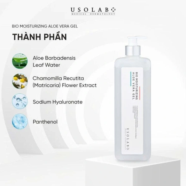 Da khô: Tìm gel có hàm lượng sodium hyaluronate hoặc panthenol cao, giúp “khóa” độ ẩm. (Ảnh 4) Da khô: Tìm gel có hàm lượng sodium hyaluronate hoặc panthenol cao, giúp “khóa” độ ẩm. (Ảnh 4)