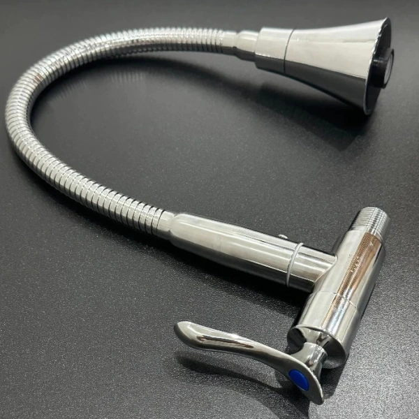Sự khác biệt khi dùng vòi rửa chén đơn lạnh 2 chế độ, cần mềm quả loe inox 304 trong sinh hoạt hằng ngày - Ảnh 1