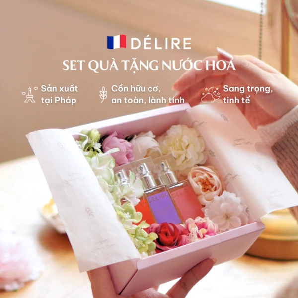 Sự khác nhau giữa mong đợi lãng mạn và cảm giác thực tế khi nhận bộ quà nước hoa Pháp trong ngày Valentine - Ảnh 1