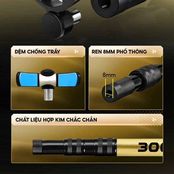 Không phải mọi gác cần carbon đều phù hợp với mọi người. (Ảnh 4) Không phải mọi gác cần carbon đều phù hợp với mọi người. (Ảnh 4)
