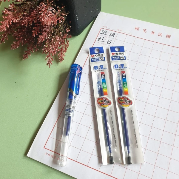 Sự thật ẩn sau hộp 20c ngòi mực gel 0.7 mm mà những người luyện chữ thường bỏ qua - Ảnh 4