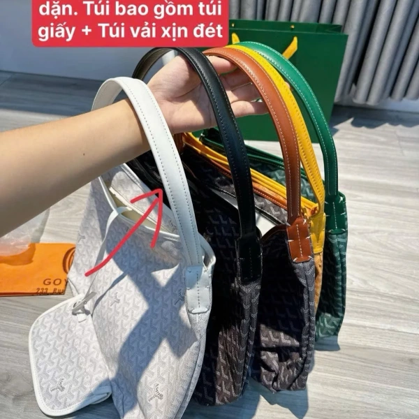 Đối với những ai đang tìm kiếm một chiếc túi công sở vừa đẹp, vừa thực dụng, Túi công sở Goyard kèm ví là một ví dụ đáng cân nhắc. (Ảnh 4)