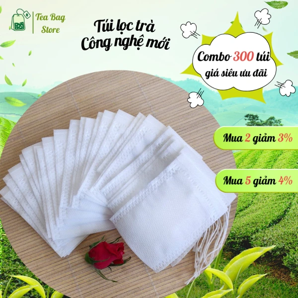 Sự thật mọi người thường bỏ qua khi dùng túi lọc trà vải không dệt có dây rút đa kích thước. - Ảnh 1