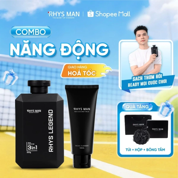 Sự thật về việc kết hợp sữa tắm gội nam 3 trong 1 và sữa rửa mặt nam – thời gian tiết kiệm, da vẫn sạch - Ảnh 1 Sự thật về việc kết hợp sữa tắm gội nam 3 trong 1 và sữa rửa mặt nam – thời gian tiết kiệm, da vẫn sạch - Ảnh 1