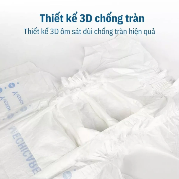 So với một số thương hiệu nội địa cung cấp tã dày hơn (khoảng 4 mm) nhưng có sức chứa tương đương, Yeonchi Mechicare mang lại ưu thế về cảm giác “khô thoáng” nhờ độ mỏng và lớp đáy “khí thở”. (Ảnh 5) So với một số thương hiệu nội địa cung cấp tã dày hơn (khoảng 4 mm) nhưng có sức chứa tương đương, Yeonchi Mechicare mang lại ưu thế về cảm giác “khô thoáng” nhờ độ mỏng và lớp đáy “khí thở”. (Ảnh 5)