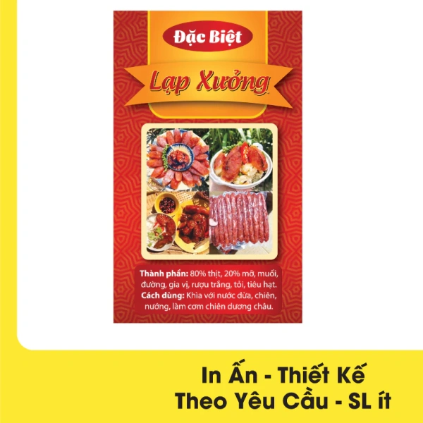 Thật bất ngờ khi tem nhãn dán chống nước bảo quản lạp xưởng Tết kéo dài độ tươi suốt cả tuần - Ảnh 4