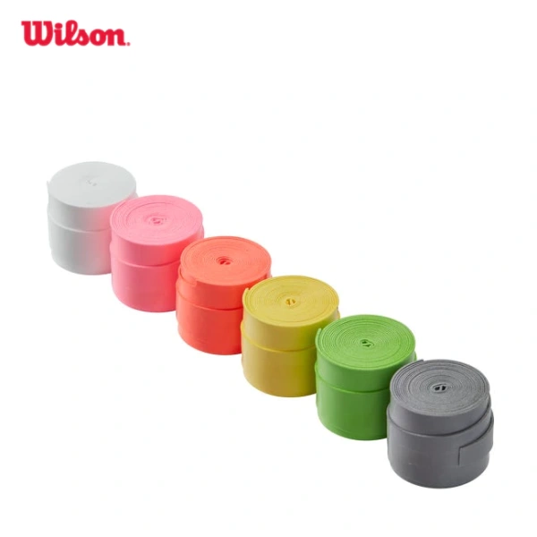 Wilson Pro Overgrip Assorted 60 Box là bộ sản phẩm bao gồm 60 cuộn overgrip, được đóng gói trong hộp giấy thân thiện với môi trường. (Ảnh 2)