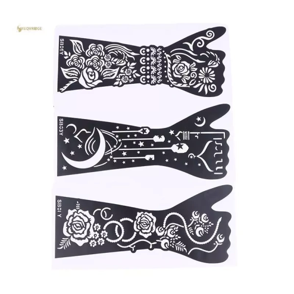 Trong quá trình tìm kiếm một mẫu stencil vừa dễ sử dụng, vừa bền bỉ, tôi đã gặp sản phẩm MUQV 1 Cặp Chuyển Tay Tạm Thời Henna & Tranh Hoa, Stencil DIY. (Ảnh 4) Trong quá trình tìm kiếm một mẫu stencil vừa dễ sử dụng, vừa bền bỉ, tôi đã gặp sản phẩm MUQV 1 Cặp Chuyển Tay Tạm Thời Henna & Tranh Hoa, Stencil DIY. (Ảnh 4)