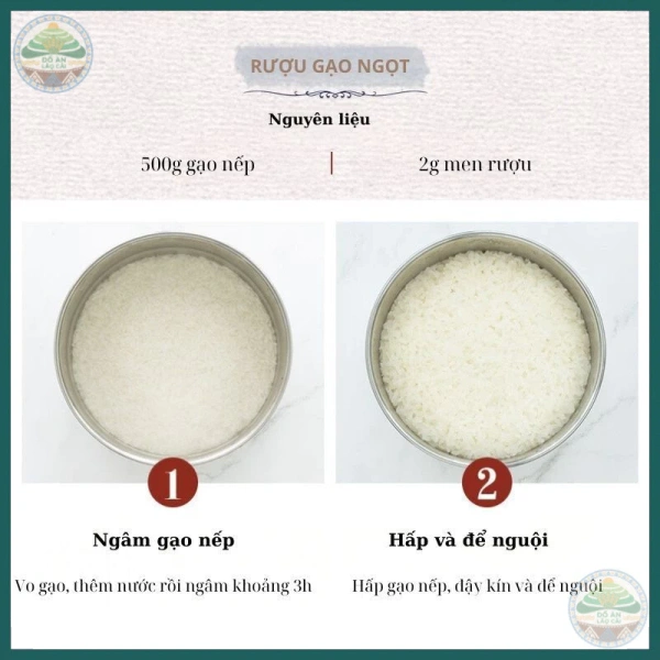 Thời gian ủ và tỉ lệ men rượu gạo quyết định độ ngọt – điều mà nhiều người mới bắt đầu thường bỏ qua - Ảnh 5