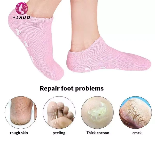 Độ co giãn “chật” là một trong những phản hồi chung của người dùng khi tiếp xúc với loại tất silicone này. (Ảnh 4) Độ co giãn “chật” là một trong những phản hồi chung của người dùng khi tiếp xúc với loại tất silicone này. (Ảnh 4)