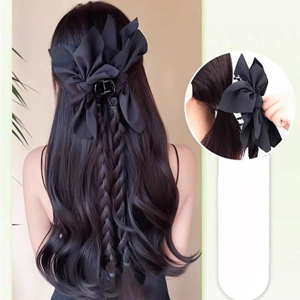 Thử tóc giả dài cho đuôi ngựa, nhận ra bện tóc mỗi ngày không còn là nỗi lo - Ảnh 5 Thử tóc giả dài cho đuôi ngựa, nhận ra bện tóc mỗi ngày không còn là nỗi lo - Ảnh 5