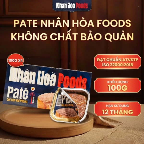 Thực tế hương vị pâté hộp không chất bảo quản kéo dài suốt tuần khiến bữa sáng bớt nhàm chán - Ảnh 1
