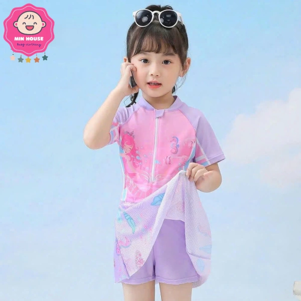 Thực tế khi bé gái mặc bikini liền thân kiểu váy lưới trên bãi biển: cảm giác thoáng mát và những bất ngờ không ngờ - Ảnh 2