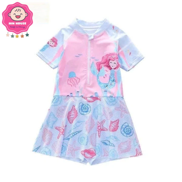 Thực tế khi bé gái mặc bikini liền thân kiểu váy lưới trên bãi biển: cảm giác thoáng mát và những bất ngờ không ngờ - Ảnh 5