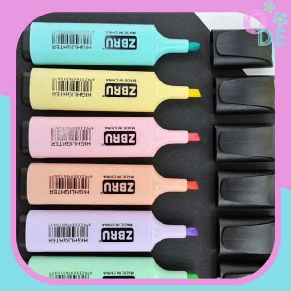 Thực tế khi bút highlight và bút nhớ pastel làm nổi bật tài liệu nhưng để lại dấu vết khó tẩy - Ảnh 1