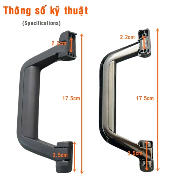 Trong quá trình sử dụng, quai vali là bộ phận chịu tải nặng nhất – mỗi lần chúng ta kéo hoặc nâng vali, lực truyền thẳng vào khung nhôm. (Ảnh 2)