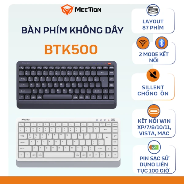 Thực tế sau 100 giờ dùng bàn phím không dây dual mode: tiếng ồn giảm nhưng cần chú ý cách chuyển đổi Bluetooth‑USB - Ảnh 1