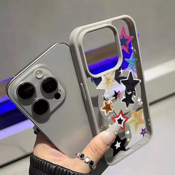 Một trong những mẫu sticker được ưa chuộng hiện nay là Ngôi sao đầy màu sắc Stickers Magnetic dành cho iPhone 17, 16, 15 Pro Max. (Ảnh 4) Một trong những mẫu sticker được ưa chuộng hiện nay là Ngôi sao đầy màu sắc Stickers Magnetic dành cho iPhone 17, 16, 15 Pro Max. (Ảnh 4)
