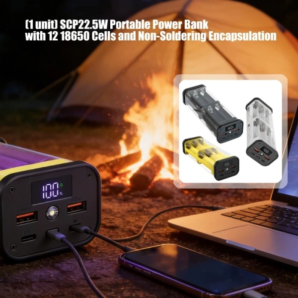 Thực tế sau khi sử dụng vỏ powerbank du lịch Hàn 12 khe cắm: Tại sao việc chọn loại pin 18650 lại quan trọng hơn dự đoán - Ảnh 1 Thực tế sau khi sử dụng vỏ powerbank du lịch Hàn 12 khe cắm: Tại sao việc chọn loại pin 18650 lại quan trọng hơn dự đoán - Ảnh 1