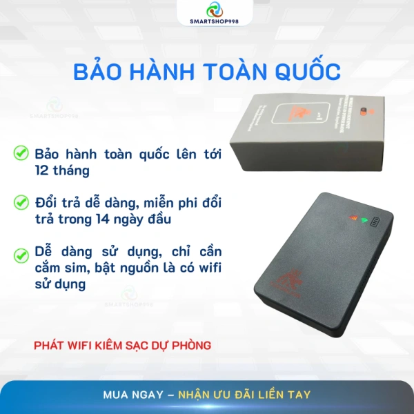 Một chiếc pin dự phòng 8000 mAh kiêm Wi‑Fi không phải là sản phẩm duy nhất đáp ứng nhu cầu “có mạng mọi lúc, sạc mọi lúc”. (Ảnh 4)