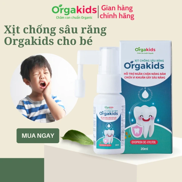 An toàn nuốt được: Khi xịt chống sâu răng cho bé trở thành giải pháp thực tế sau mỗi bữa ăn.